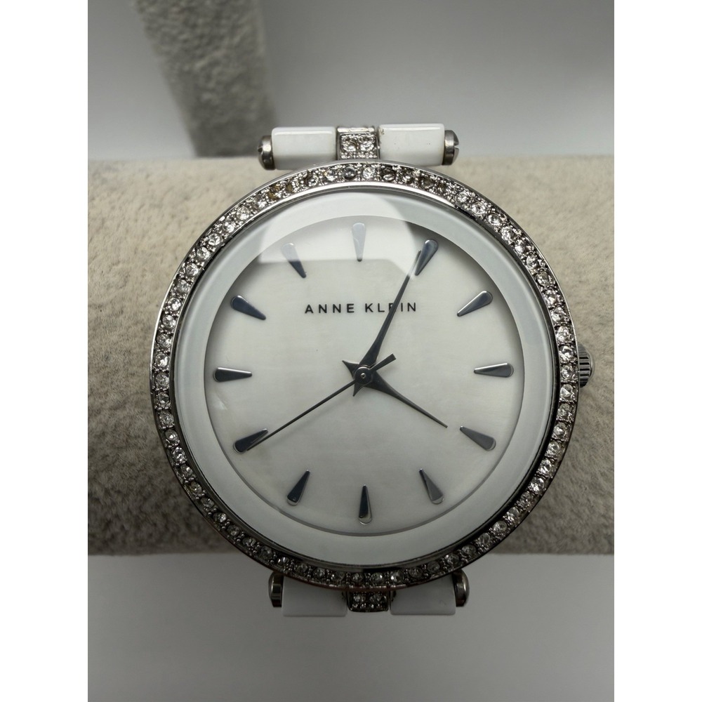 Anne Klein AK/N1445 New Battery Ladies MOP Watch 35MM‎ 6"